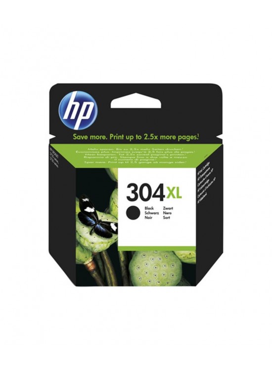 HP 304XL Black Siyah Yüksek Kapasiteli Kartuş N9K08AE