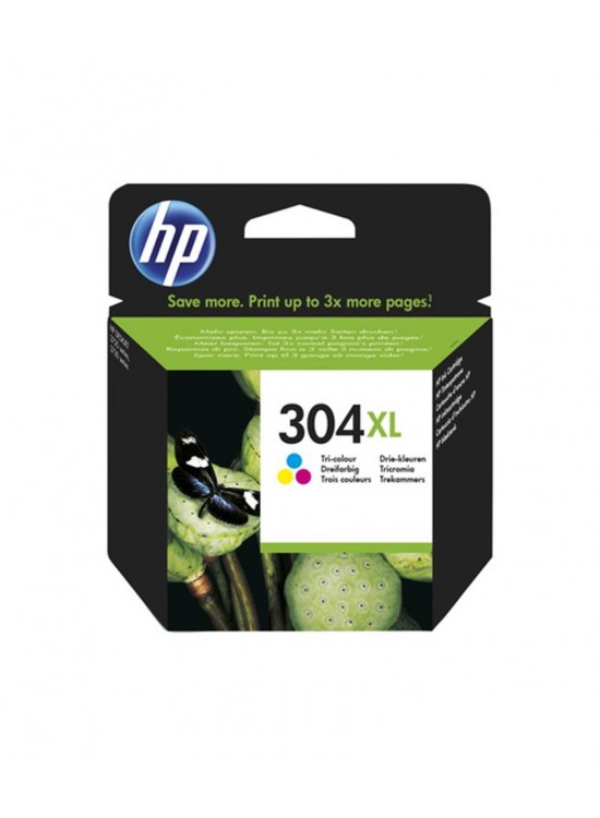 HP 304XL Color Renkli Yüksek Kapasiteli Kartuş N9K07AE HP 304XL Color Renkli Yüksek Kapasiteli Kartuş N9K07AE