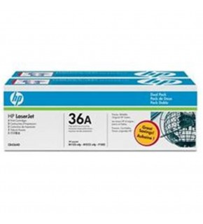 HP 36A Black Siyah Çiftli 2.000 Sayfa Toner CB436AD