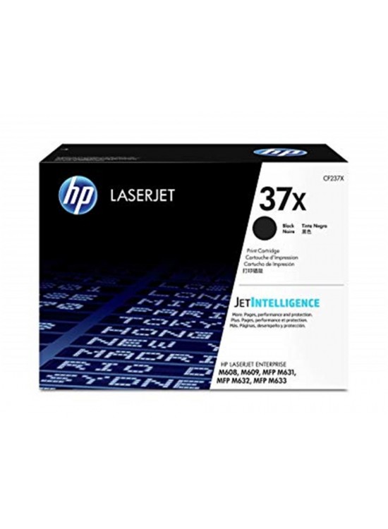 HP 37X Black Siyah Yüksek Kapasite 25.000 Sayfa Toner CF237X
