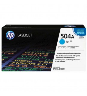 HP 504A Cyan Mavi 7.000 Sayfa Toner CE251A