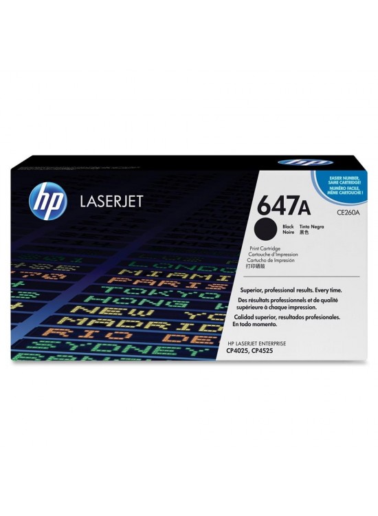 HP 647A Black Siyah 8.500 Sayfa Toner CE260A