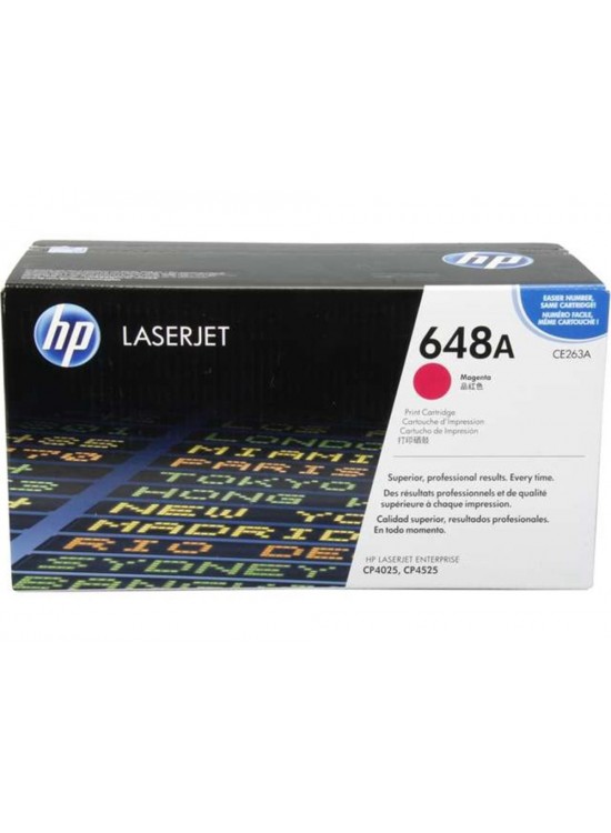 HP 648A Magenta Kırmızı 11.000 Sayfa Toner CE263A