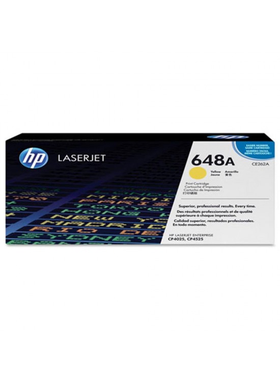 HP 648A Yellow Sarı 11.000 Sayfa Toner CE262A