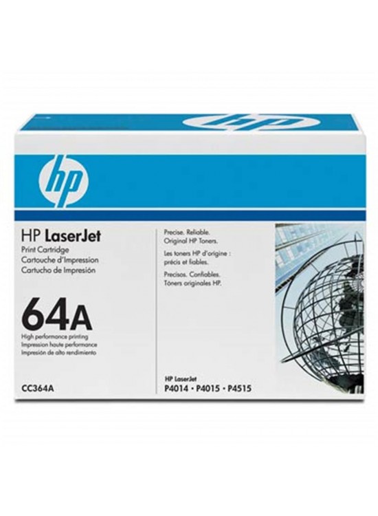 HP 64A Black Siyah 10.000 Sayfa Toner CC364A