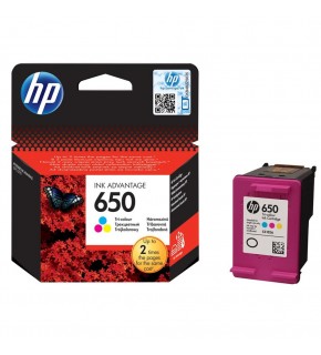 HP 650 Color Renkli Kartuş CZ102AE