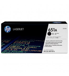 HP 651A Black Siyah  13.000 Sayfa Toner CE340A