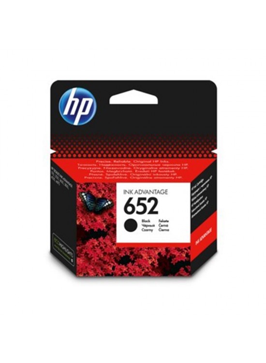 HP 652 Black Siyah Kartuş F6V25AE