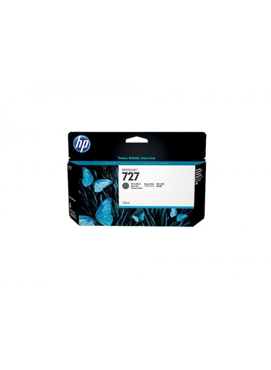 HP 727 Matte Black Mat Siyah 130ML Plotter Kartuşu B3P22A