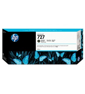 HP 727 Matte Black Mat Siyah 300ML Plotter Kartuşu C1Q12A