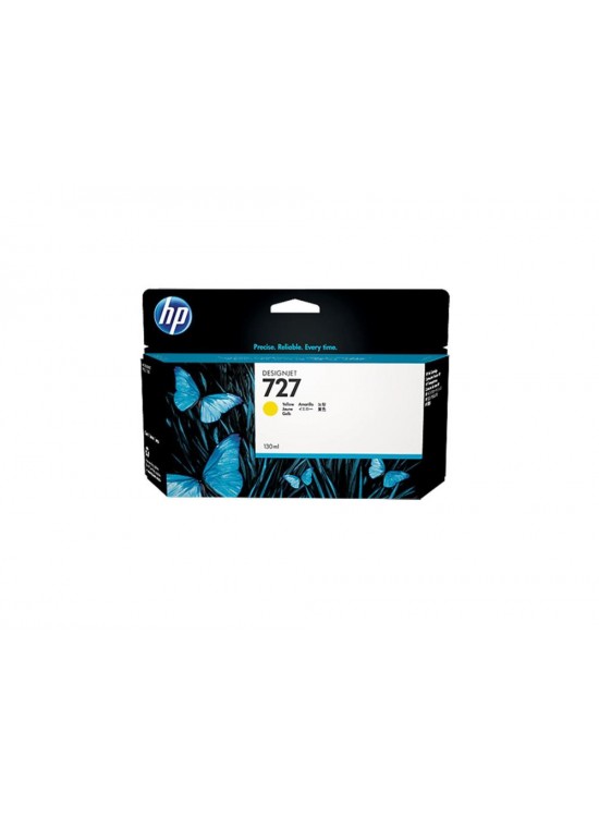 HP 727 Yellow Sarı 130ML Plotter Kartuşu B3P21A