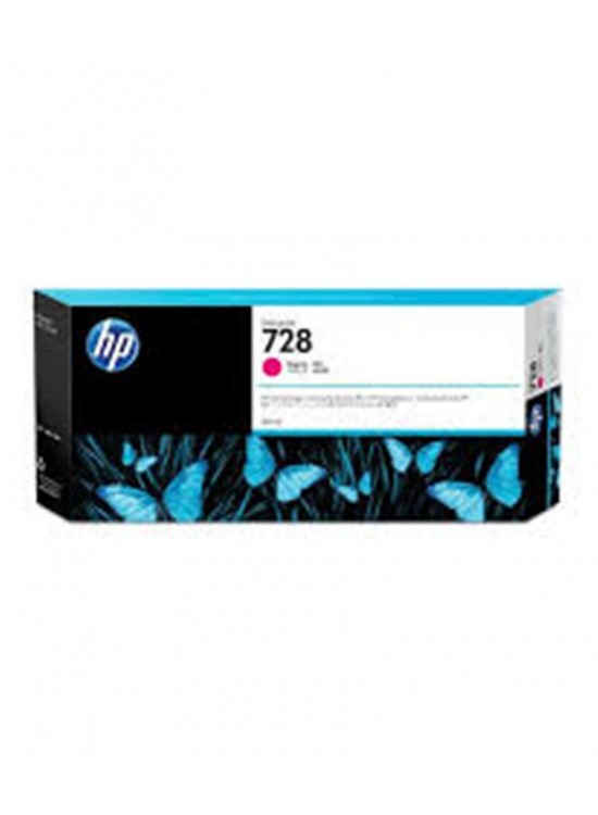 HP 728 Magenta Kırmızı 300ML Plotter Kartuşu F9K16A