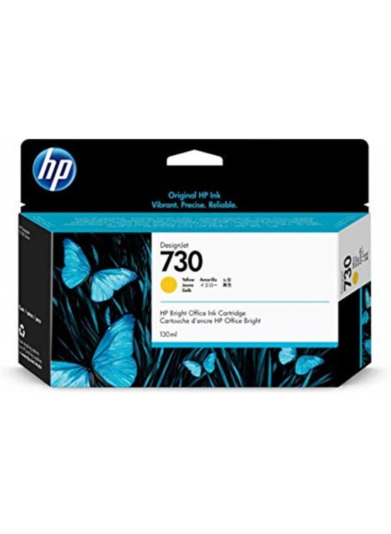 HP 730 Yellow Sarı 130 Ml Plotter Kartuşu P2V64A
