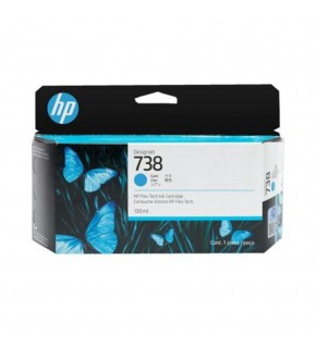 HP 738 Cyan Mavi 130ML Plotter Kartuşu 498N5A