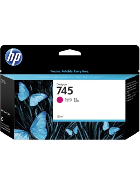 HP 745 Magenta Kırmızı 130ML Plotter Kartuşu F9J95A