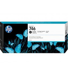 HP 746 Photo Black Fotoğraf Siyah 300 Ml Plotter Kartuşu P2V82A
