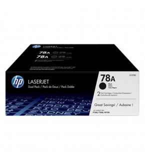 HP 78AF Black Siyah Çiftli 2.100 Sayfa Toner CE278AF
