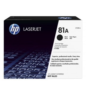 HP 81A Black Siyah 10.000 Sayfa Toner CF281A