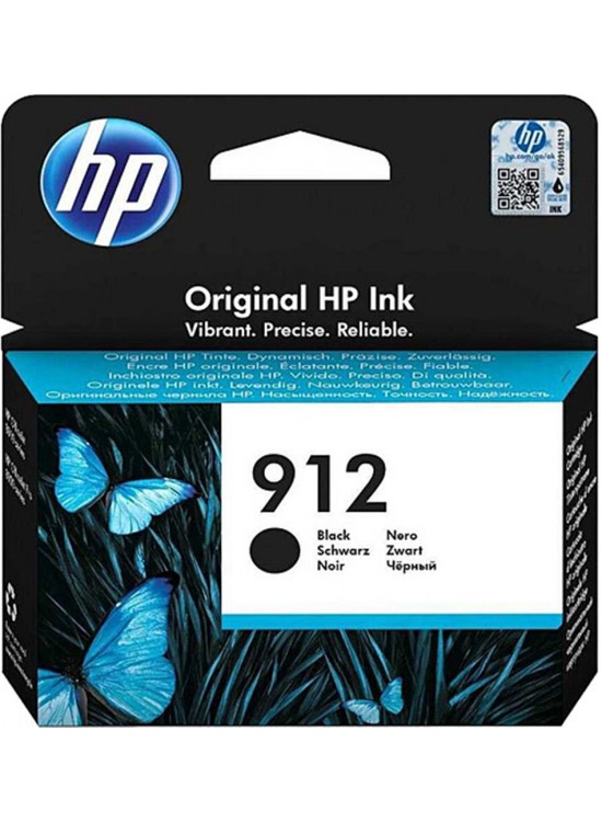 HP 912 Black Siyah Kartuş 3YL80A