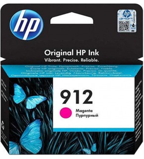 HP 912 Magenta Kırmızı Kartuş 3YL78A