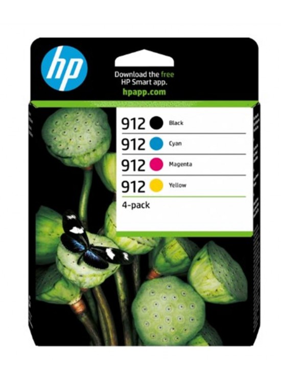HP 912 Set Kartuş 6ZC74AE HP 912 Set Kartuş 6ZC74AE