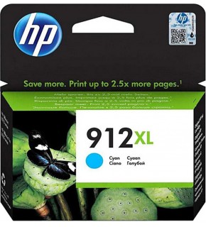 HP 912XL Yüksek Kapasite Cyan Mavi Kartuş 3YL81A