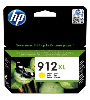 HP 912XL Yüksek Kapasite Yellow Sarı Kartuş 3YL83A