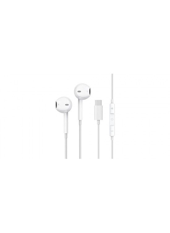 Hp DHH-3113C-WT Kablolu Kulakiçi Type-C Ses Kontrol Butonlu Mikrofonlu Beyaz Kulaklık