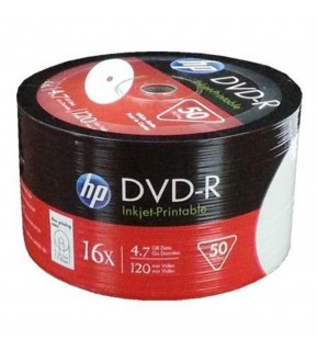 Hp DVD-R 4,7gb-120min 16x 50 li Shrink