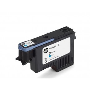 HP F9J86A 744 Fotoğraf Siyahı ve Mavi Baskı Kafası