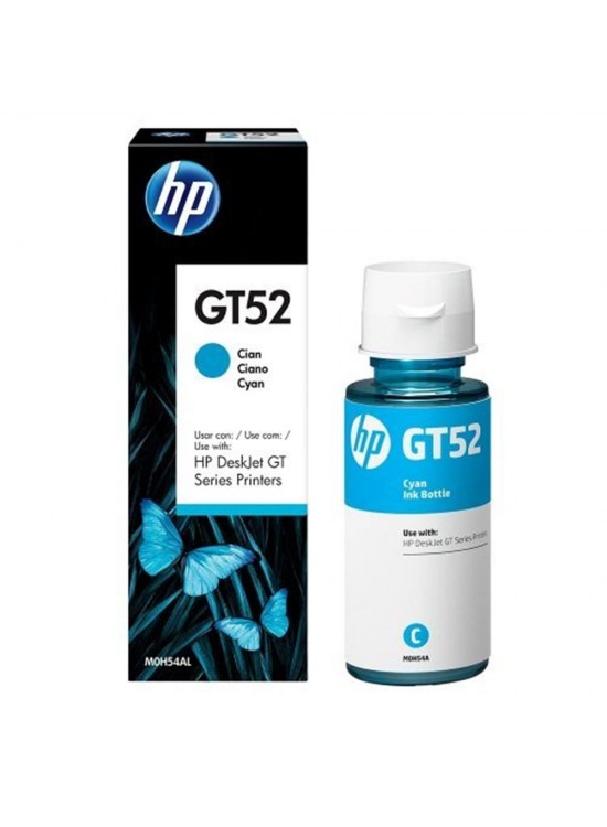 HP GT52 Cyan Mavi Mürekkep M0H54AE