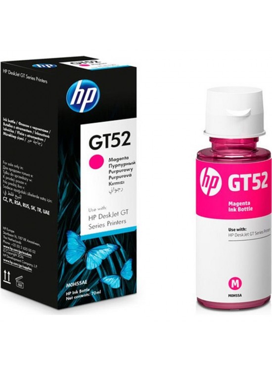 HP GT52 Magenta Kırmızı Mürekkep M0H55AE