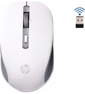 Hp S1000 Plus 1600DPI 2.4GHz WireLess Beyaz Kablosuz Mouse (Pil İçinde)