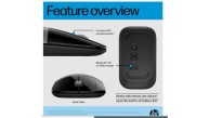 HP Z3700 758A9AA Bluetooth 2.4GHz 1600DPI Silver Wireless Optik Mouse HP Z3700 758A9AA Bluetooth 2.4GHz 1600DPI Silver Wireless Optik Mouse