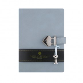 Hush Hush Kilitli Defter 80 Gr 160 Yp.Çiz. A.Mavi