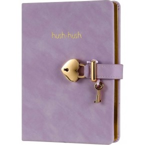 Hush Hush Kilitli Metalik Defter Kutulu 80 Gr 160