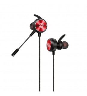 Hytech HY-GK3 3,5 Oyuncu Esnek Mikrofonlu Kırmızı Kulakiçi Kulaklık