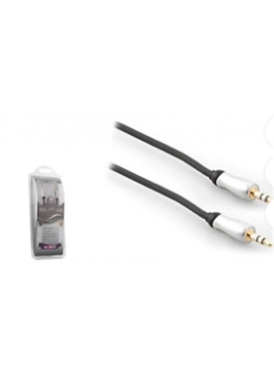 Hytech Hy-P510, Stereo Ses Kablosu, 5 Mt, Siyah