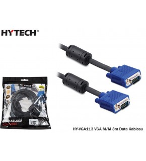 Hytech HY-VGA113 VGA M-M 3m Data Kablosu