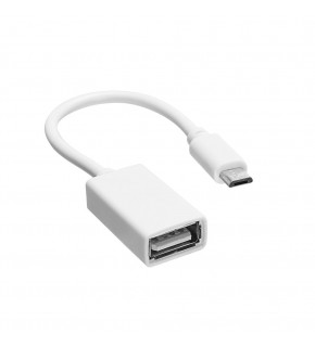 Hytech HY-X110 Beyaz USB F to MicroUSB M OTG Çevirici