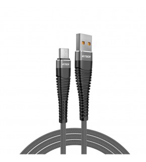 Hytech HY-X2252M 3A Micro Usb 2mt Gri Data + Sarj Kablosu