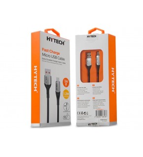 Hytech HY-X250 3A Micro Usb 1,2m Gold Data + Sarj Kablosu