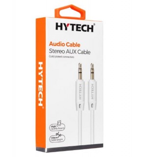 Hytech HY-X70 1m Beyaz 3.5mm Stereo Ses Kablosu