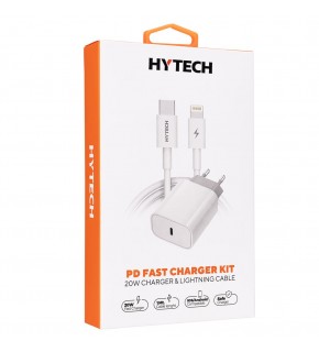 Hytech HY-XE40PD PD Kablo Seti 1PD 20W Hızlı Ev Şarj Adaptör