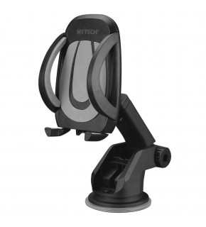 HYTECH HY-XH25 Vantuz + Braketi 360 Derece Siyah-Gri Telefon Tutucu