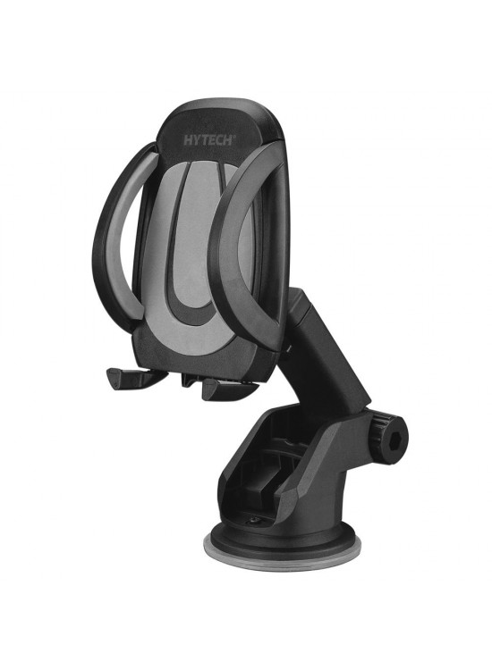 HYTECH HY-XH25 Vantuz + Braketi 360 Derece Siyah-Gri Telefon Tutucu