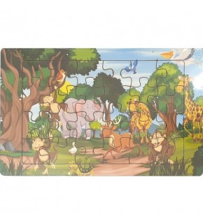 İbis Ahşap Puzzle 20X30 24 Parça Iap-24-005