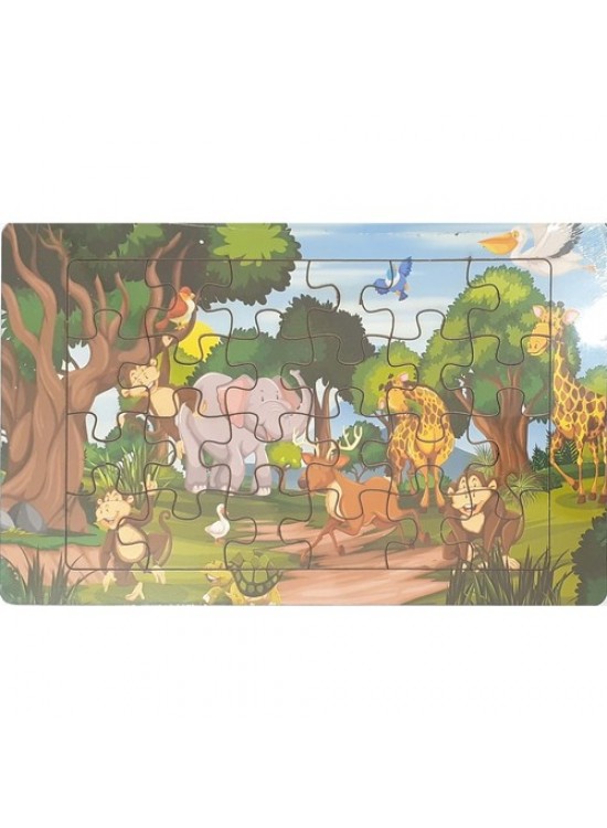 İbis Ahşap Puzzle 20X30 24 Parça Iap-24-005