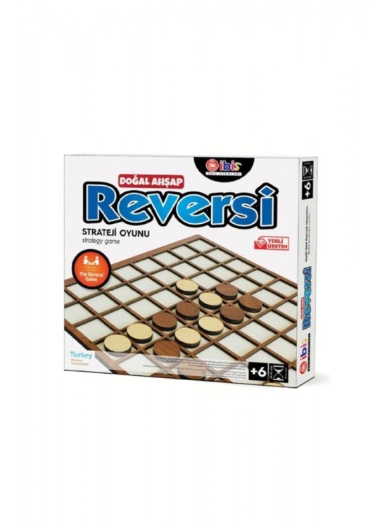 İbis Oyuncak Ahşap Reversi 1027