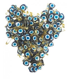 İğneli Nazar Boncuğu 100 Lü Plastik